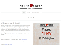 Tablet Screenshot of marshcreekmini.com